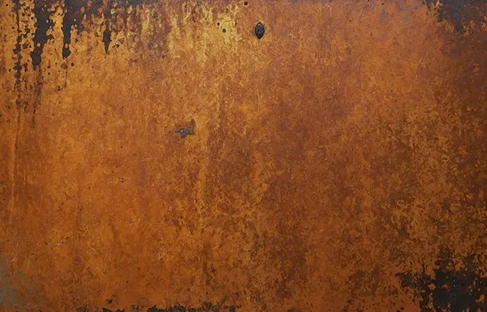 Rusted Metal Plate Texture Image